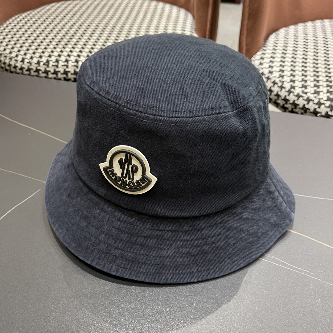  Moncler蒙口做旧复古洗水2025新款秋款渔夫帽，经典流行款，质量超赞，
