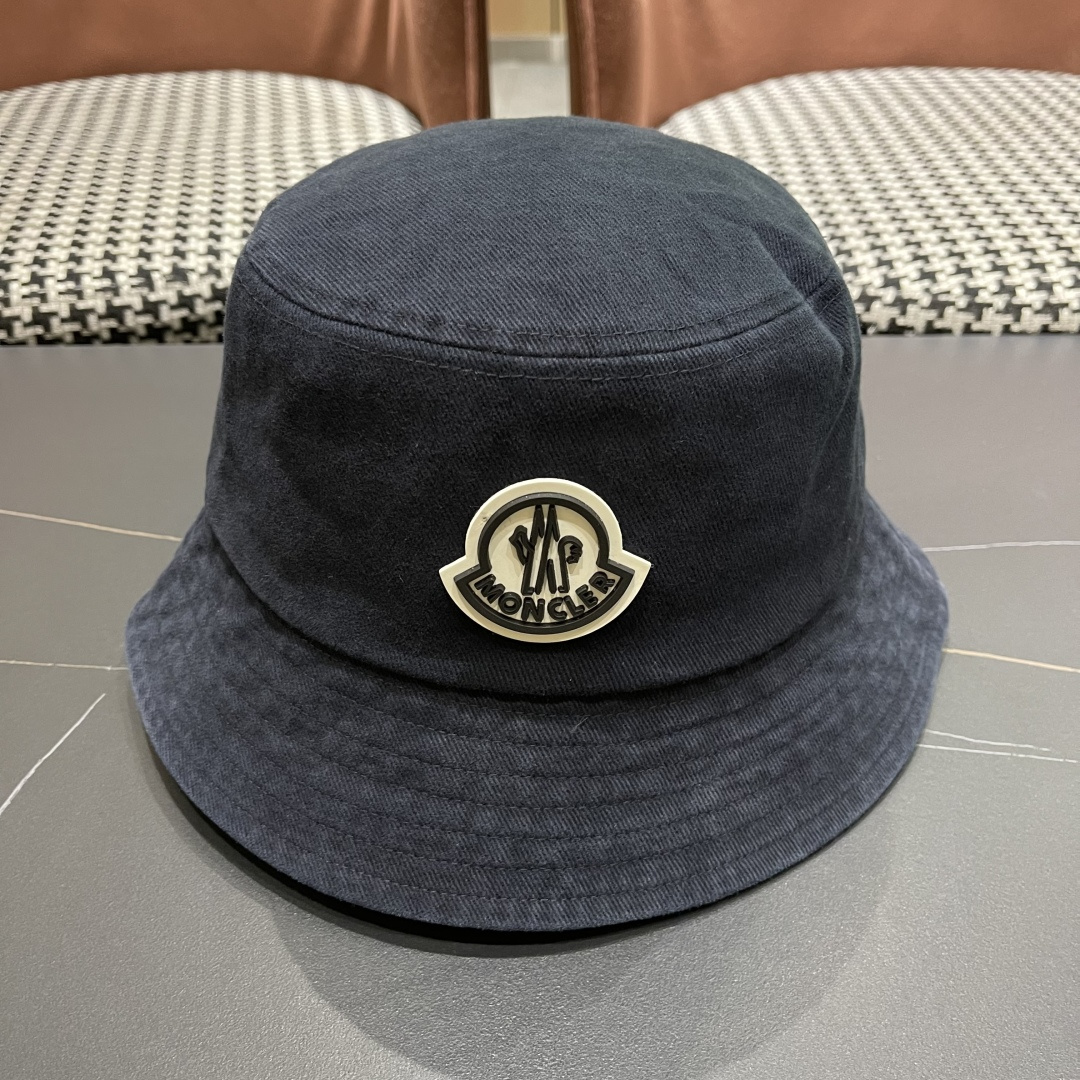  Moncler蒙口做旧复古洗水2025新款秋款渔夫帽，经典流行款，质量超赞，