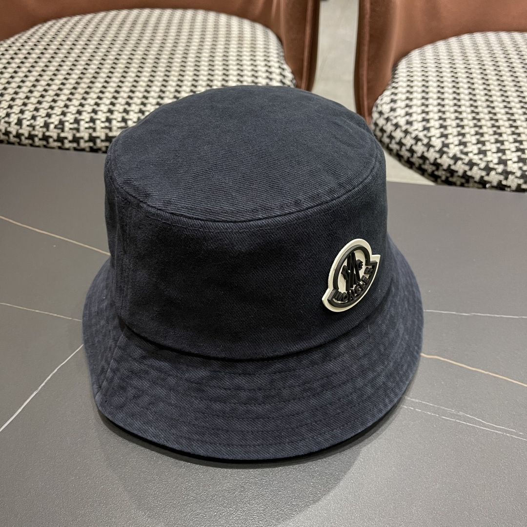  Moncler蒙口做旧复古洗水2025新款秋款渔夫帽，经典流行款，质量超赞，