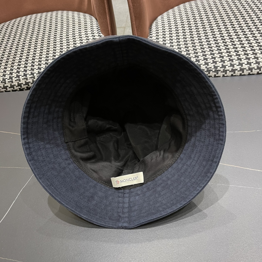 Moncler蒙口做旧复古洗水2025新款秋款渔夫帽，经典流行款，质量超赞，