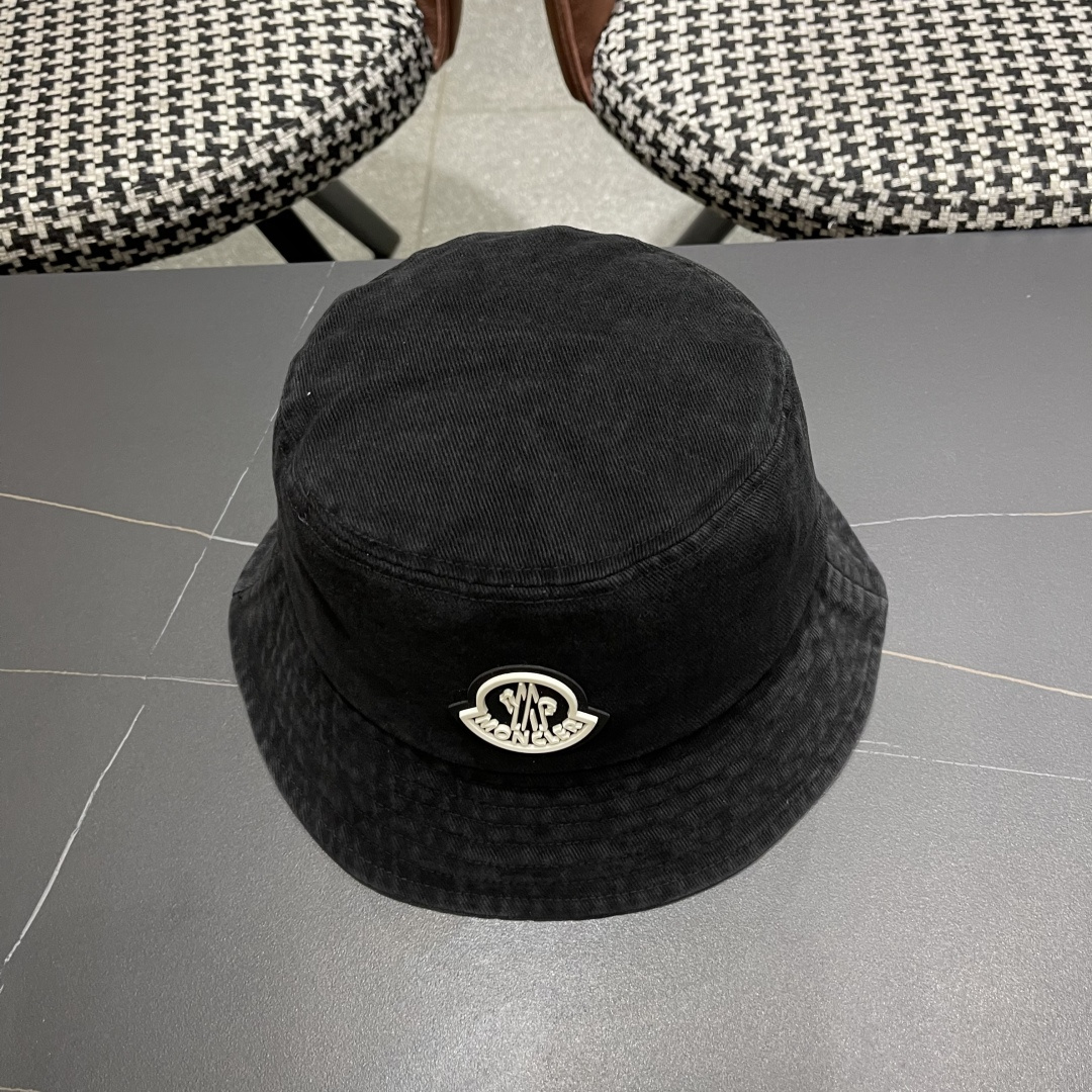  Moncler蒙口做旧复古洗水2025新款秋款渔夫帽，经典流行款，质量超赞，