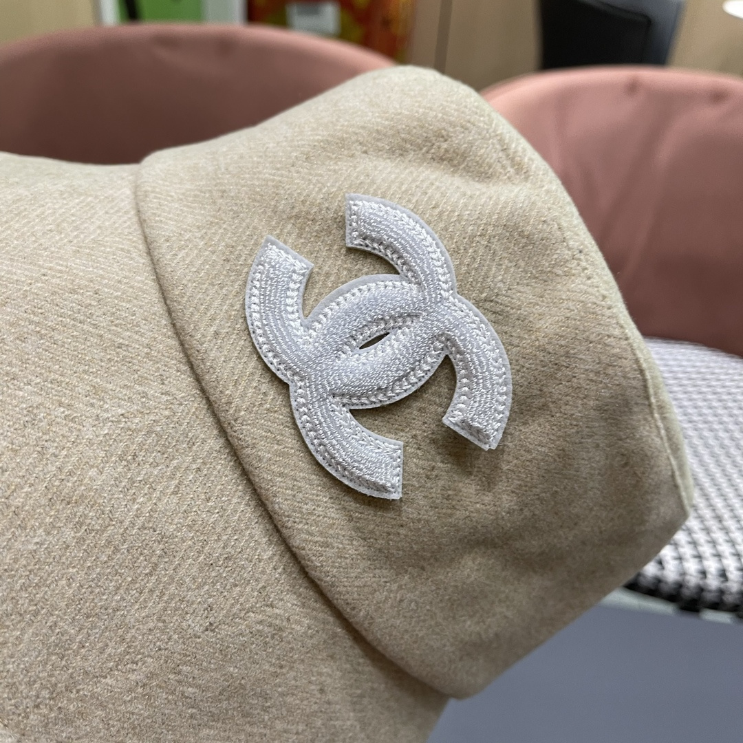  香奈儿 渔夫帽女防晒帽女款2024新款遮阳盆帽防紫外线早秋款