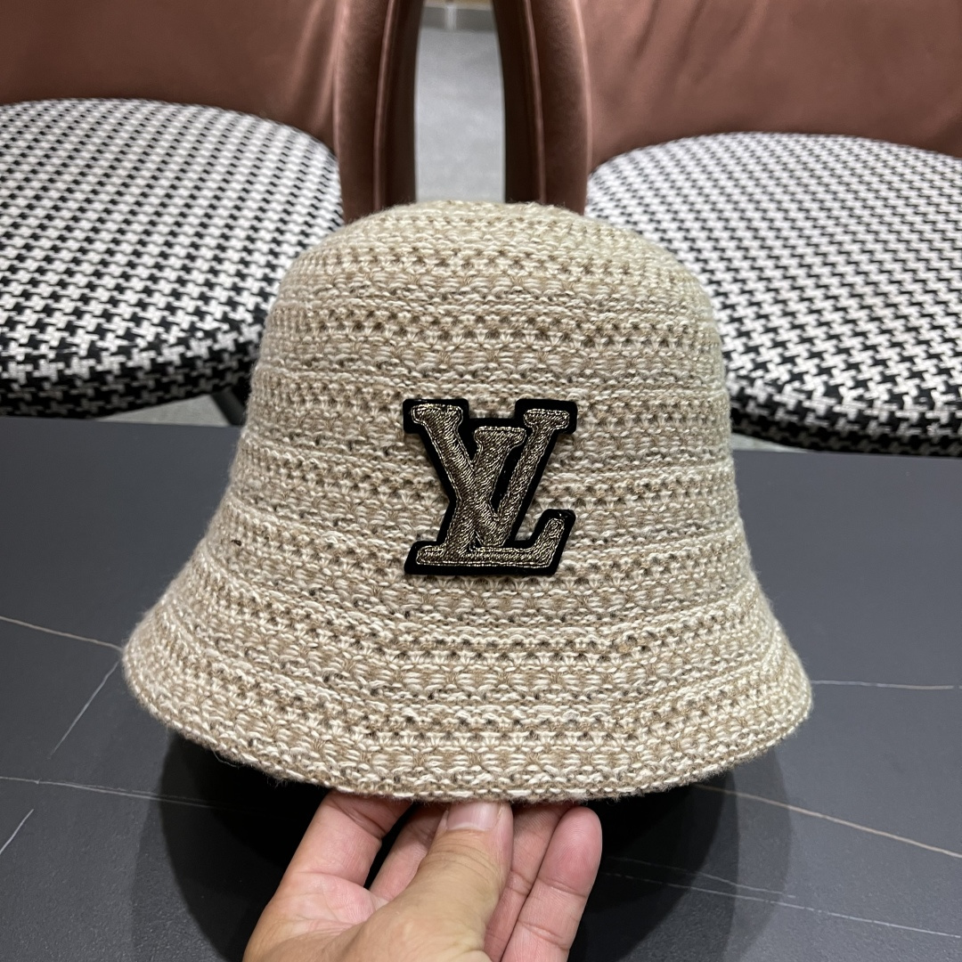  Lv路易威登 2025新款夏秋遮脸日系百搭大头围渔夫帽
遮阳防晒盆帽太阳帽