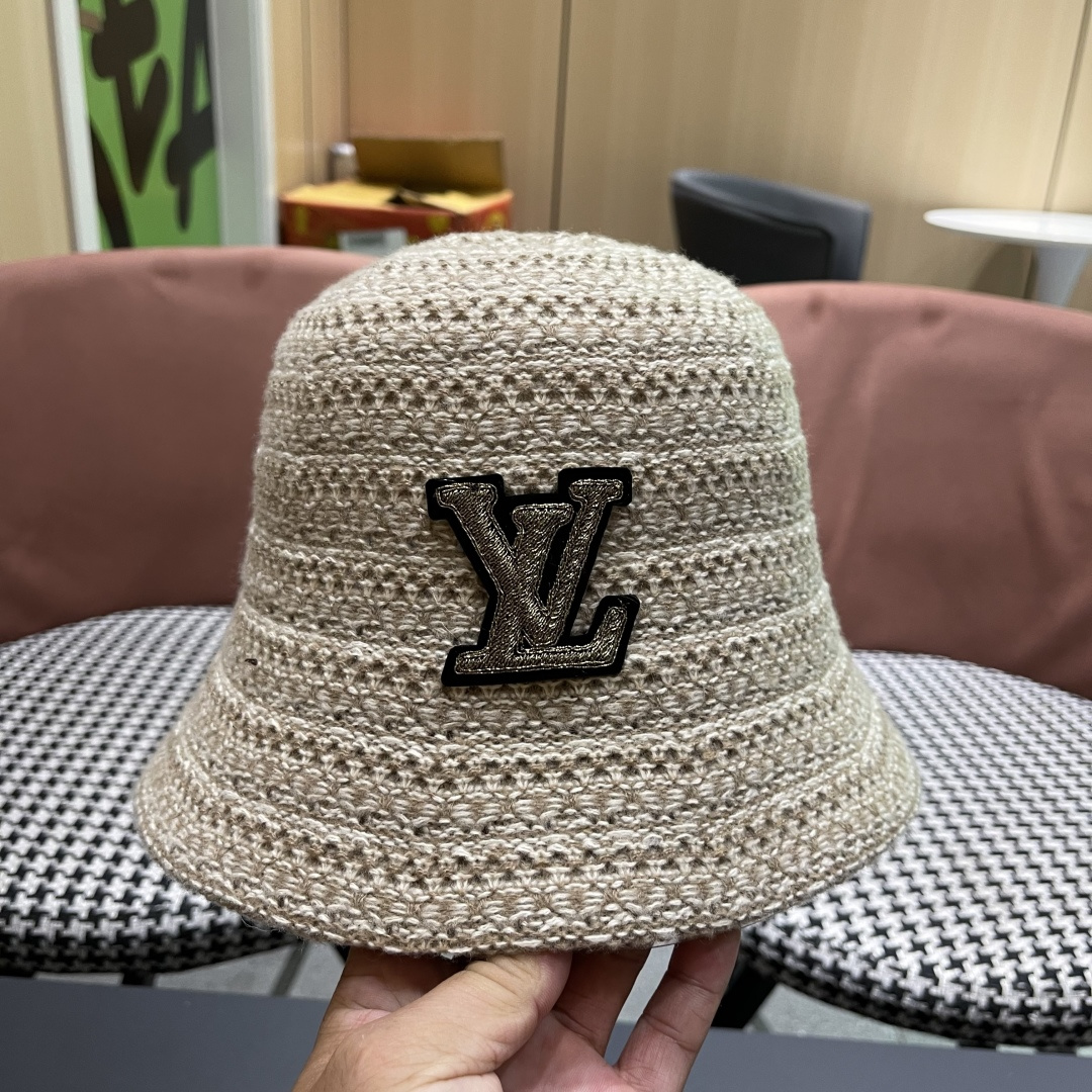 Lv路易威登 2025新款夏秋遮脸日系百搭大头围渔夫帽
遮阳防晒盆帽太阳帽