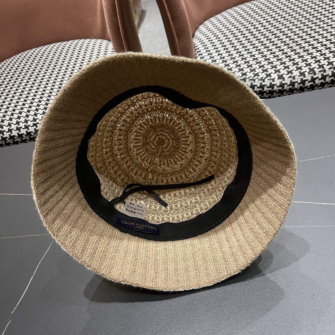  Lv路易威登 2025新款夏秋遮脸日系百搭大头围渔夫帽
遮阳防晒盆帽太阳帽