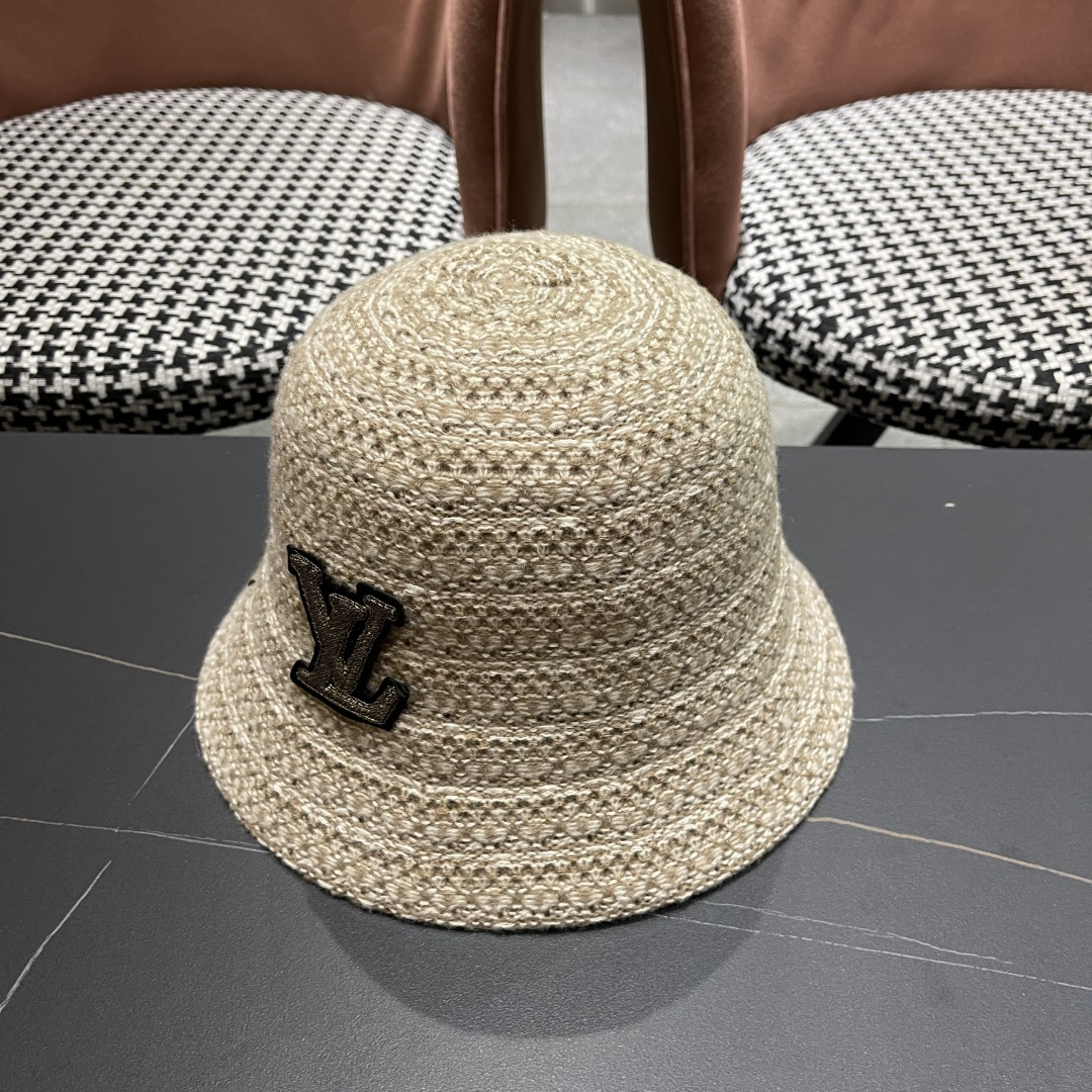  Lv路易威登 2025新款夏秋遮脸日系百搭大头围渔夫帽
遮阳防晒盆帽太阳帽