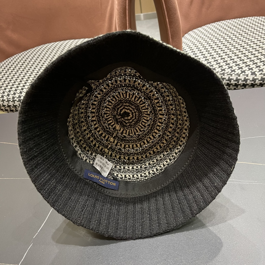  Lv路易威登 2025新款夏秋遮脸日系百搭大头围渔夫帽
遮阳防晒盆帽太阳帽