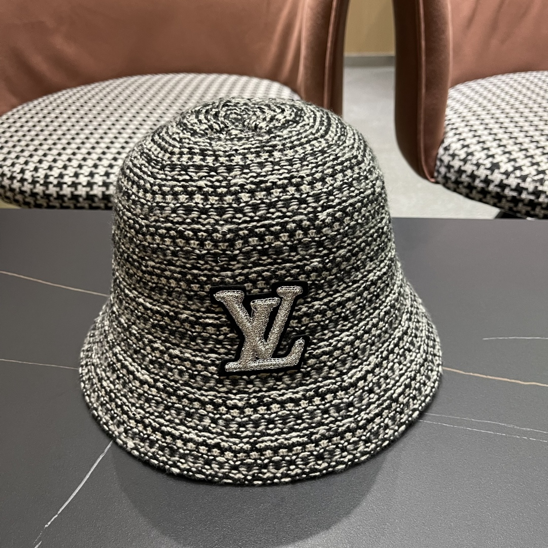  Lv路易威登 2025新款夏秋遮脸日系百搭大头围渔夫帽
遮阳防晒盆帽太阳帽