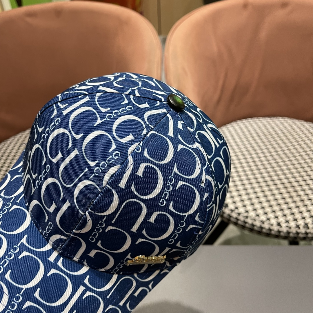  Gucci(古奇)新款原单棒球帽，11开模订制细节可媲美专柜，原版帆质量超赞！帅男靓女首选，时尚百搭。