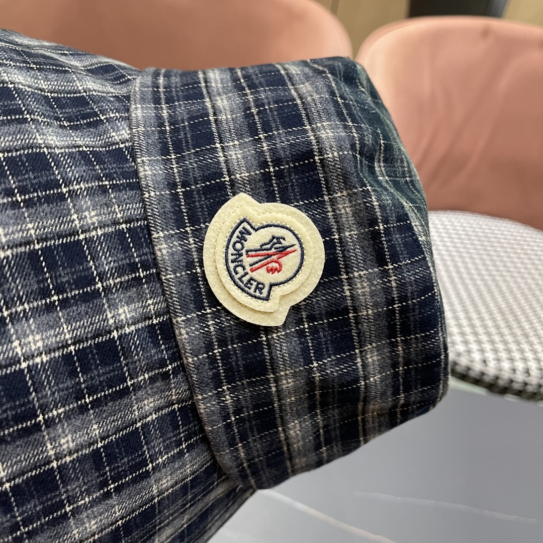  蒙口 日系复古格纹渔夫帽子女春秋季品脸小休闲百搭
文艺水桶帽盆帽潮流