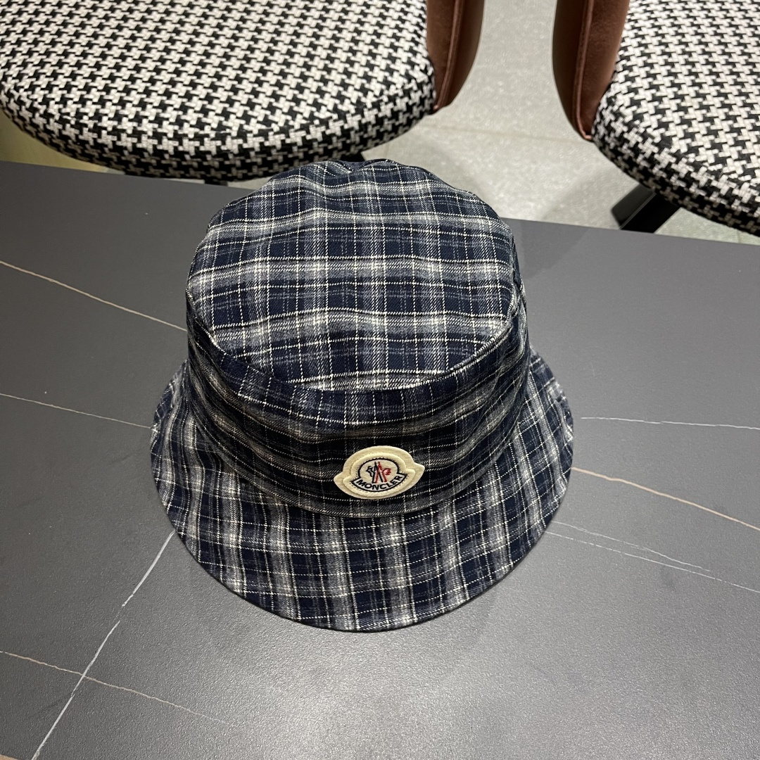  蒙口 日系复古格纹渔夫帽子女春秋季品脸小休闲百搭
文艺水桶帽盆帽潮流