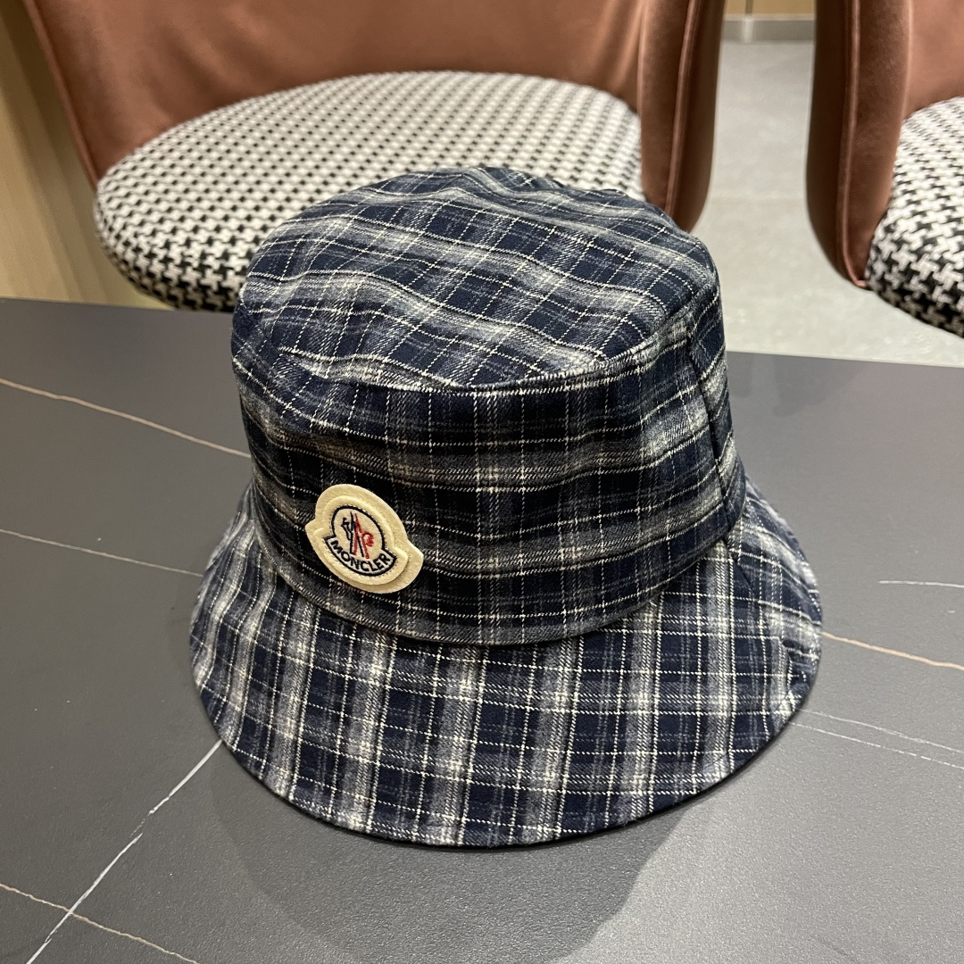  蒙口 日系复古格纹渔夫帽子女春秋季品脸小休闲百搭
文艺水桶帽盆帽潮流