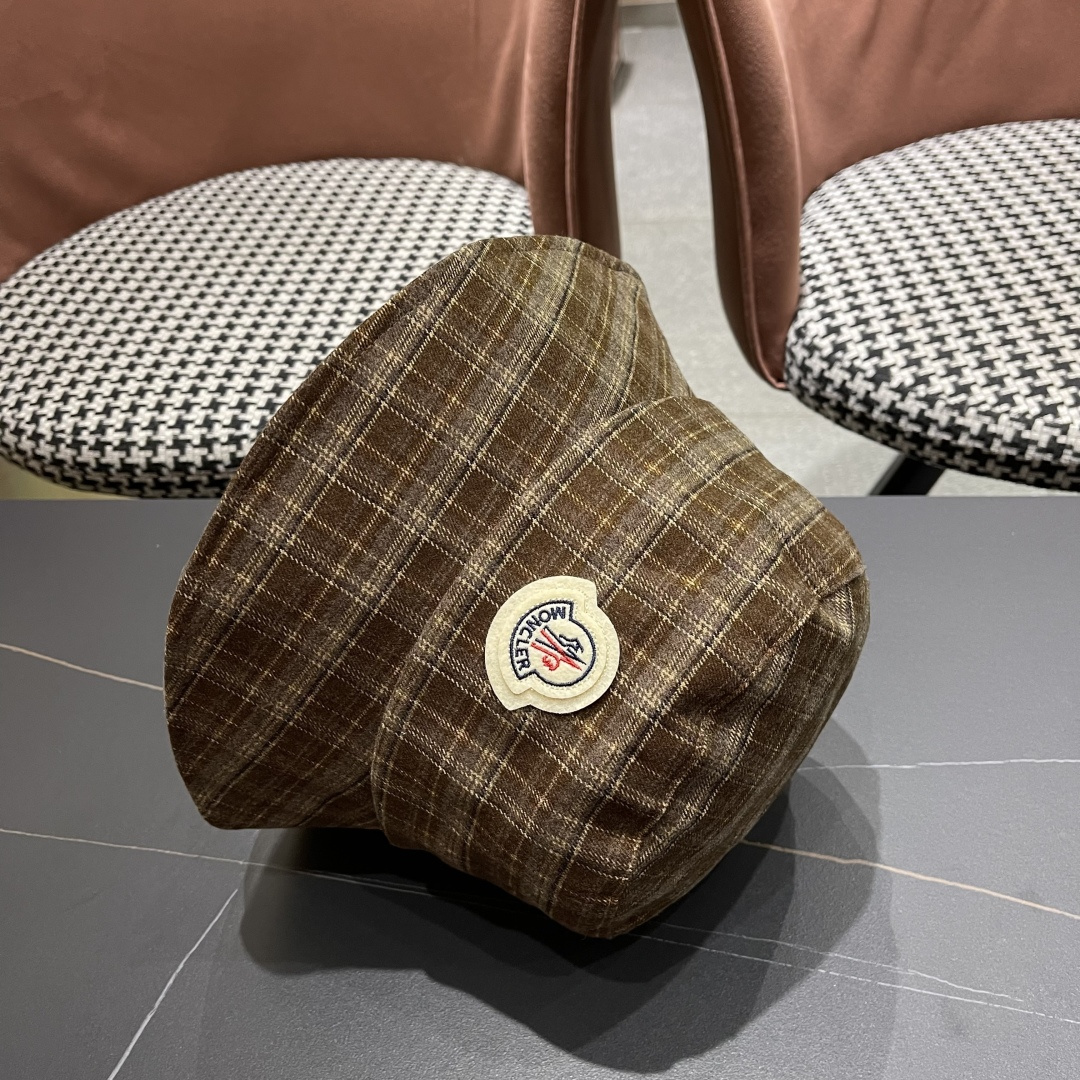  蒙口 日系复古格纹渔夫帽子女春秋季品脸小休闲百搭
文艺水桶帽盆帽潮流