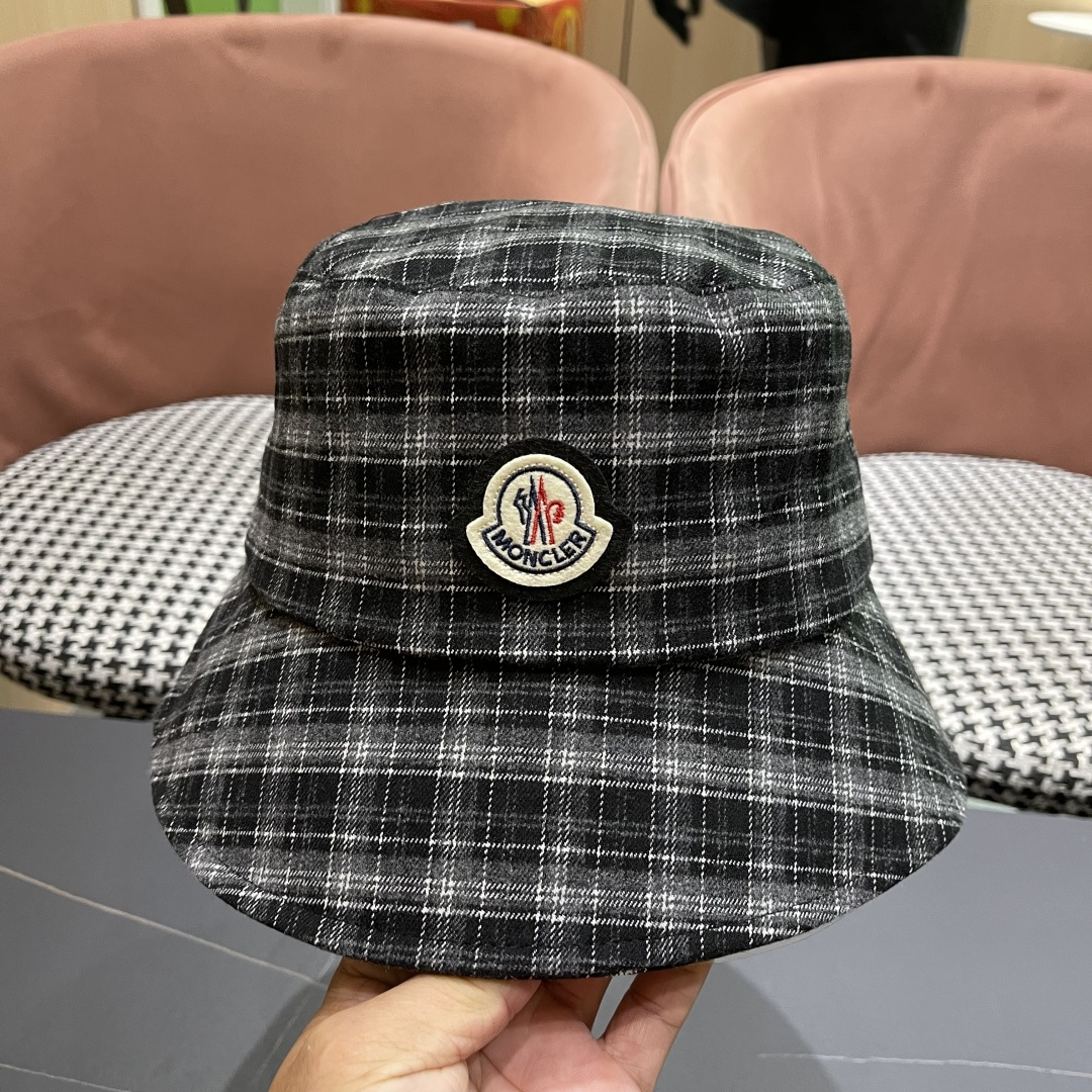  蒙口 日系复古格纹渔夫帽子女春秋季品脸小休闲百搭
文艺水桶帽盆帽潮流