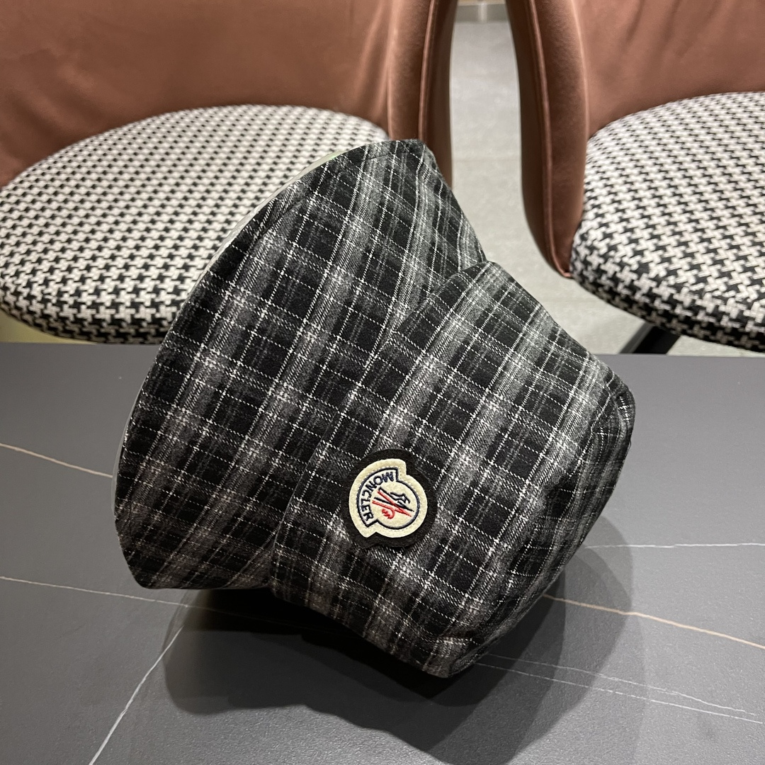  蒙口 日系复古格纹渔夫帽子女春秋季品脸小休闲百搭
文艺水桶帽盆帽潮流