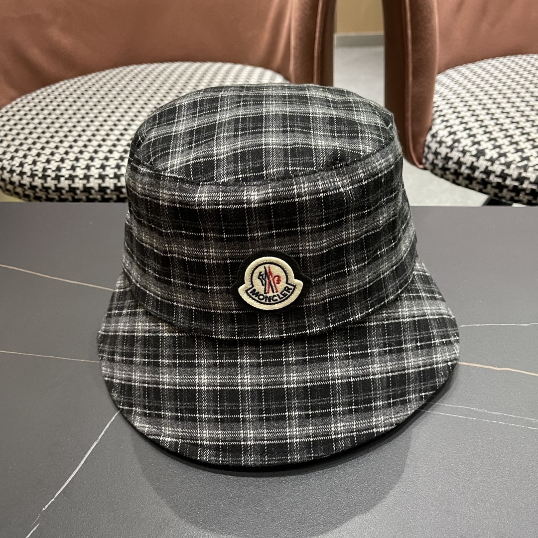  蒙口 日系复古格纹渔夫帽子女春秋季品脸小休闲百搭
文艺水桶帽盆帽潮流