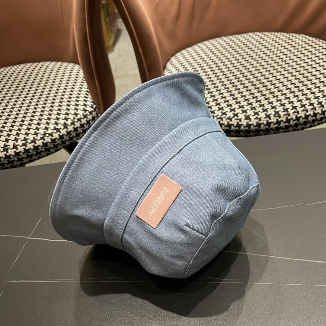  Burberry巴宝莉渔夫帽，2025早秋渔夫帽大牌高级十感足！简约尚时风