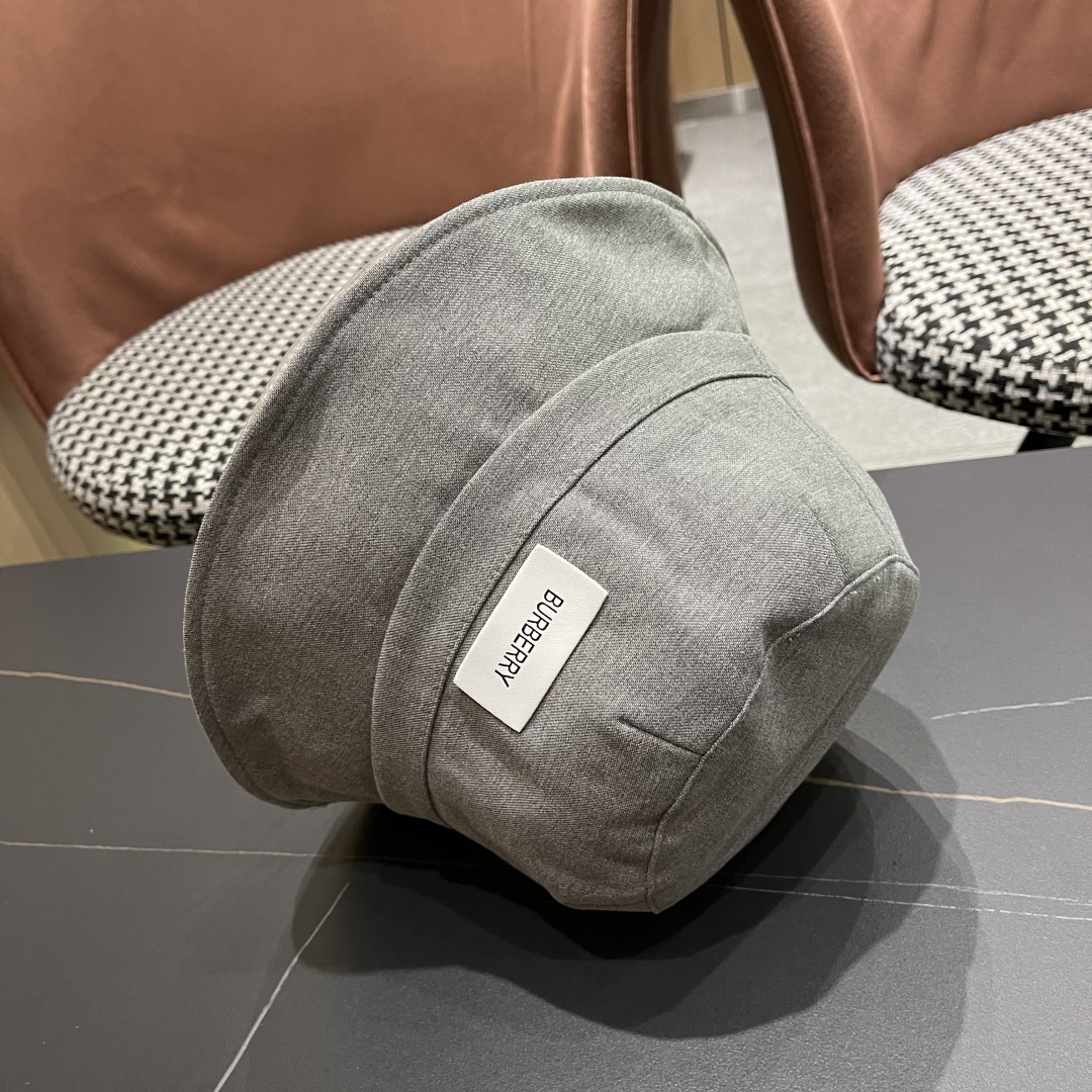  Burberry巴宝莉渔夫帽，2025早秋渔夫帽大牌高级十感足！简约尚时风