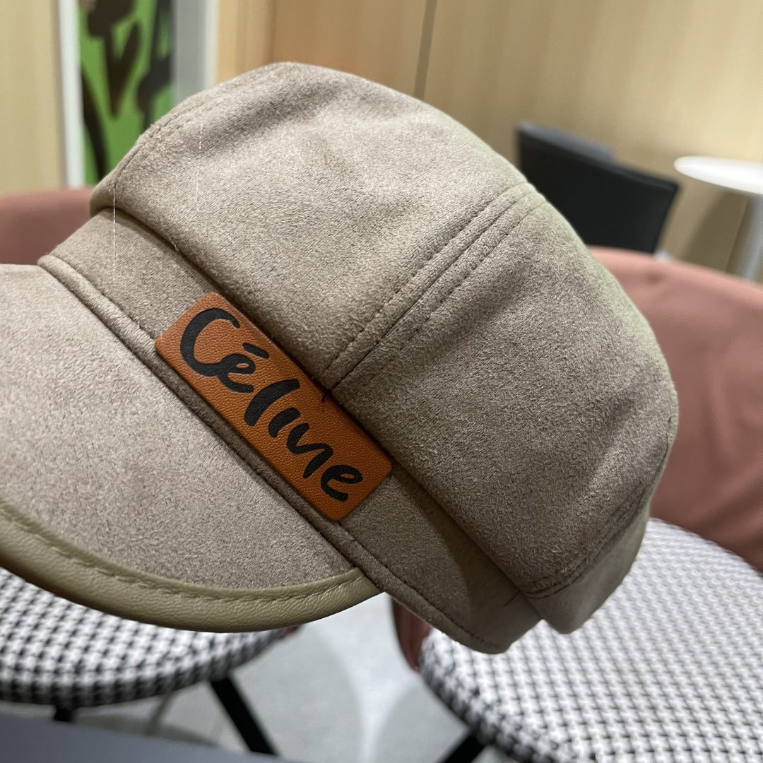  赛琳 2025春秋新款毛呢八角帽子女韩版时尚鸭
舌贝雷帽显脸小文艺画家帽甜美