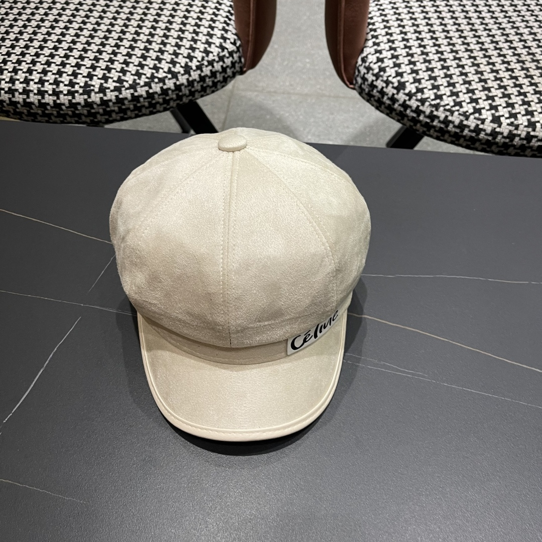  赛琳 2025春秋新款毛呢八角帽子女韩版时尚鸭
舌贝雷帽显脸小文艺画家帽甜美