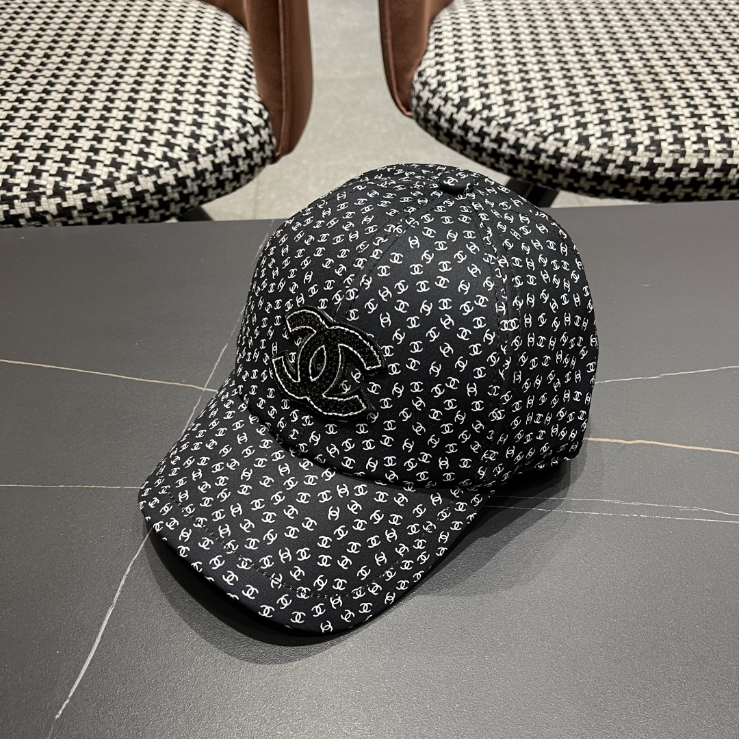  香奈儿 网红帽子高品质新款帽子女士休闲百搭棒球帽软顶显脸小遮阳鸭舌帽