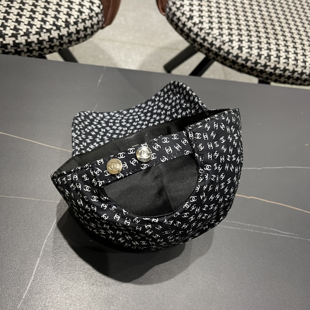  香奈儿 网红帽子高品质新款帽子女士休闲百搭棒球帽软顶显脸小遮阳鸭舌帽