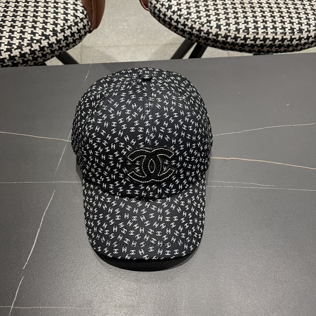  香奈儿 网红帽子高品质新款帽子女士休闲百搭棒球帽软顶显脸小遮阳鸭舌帽