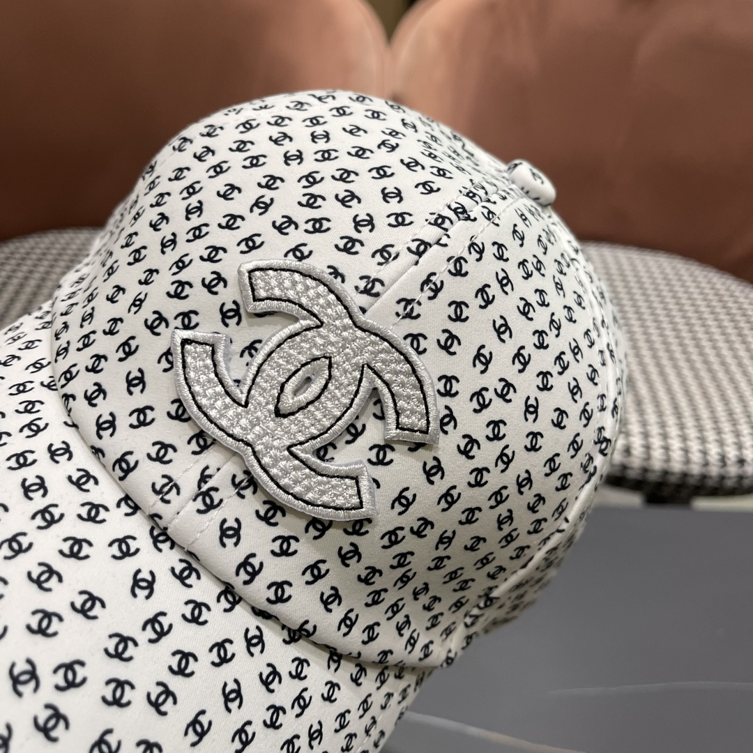  香奈儿 网红帽子高品质新款帽子女士休闲百搭棒球帽软顶显脸小遮阳鸭舌帽