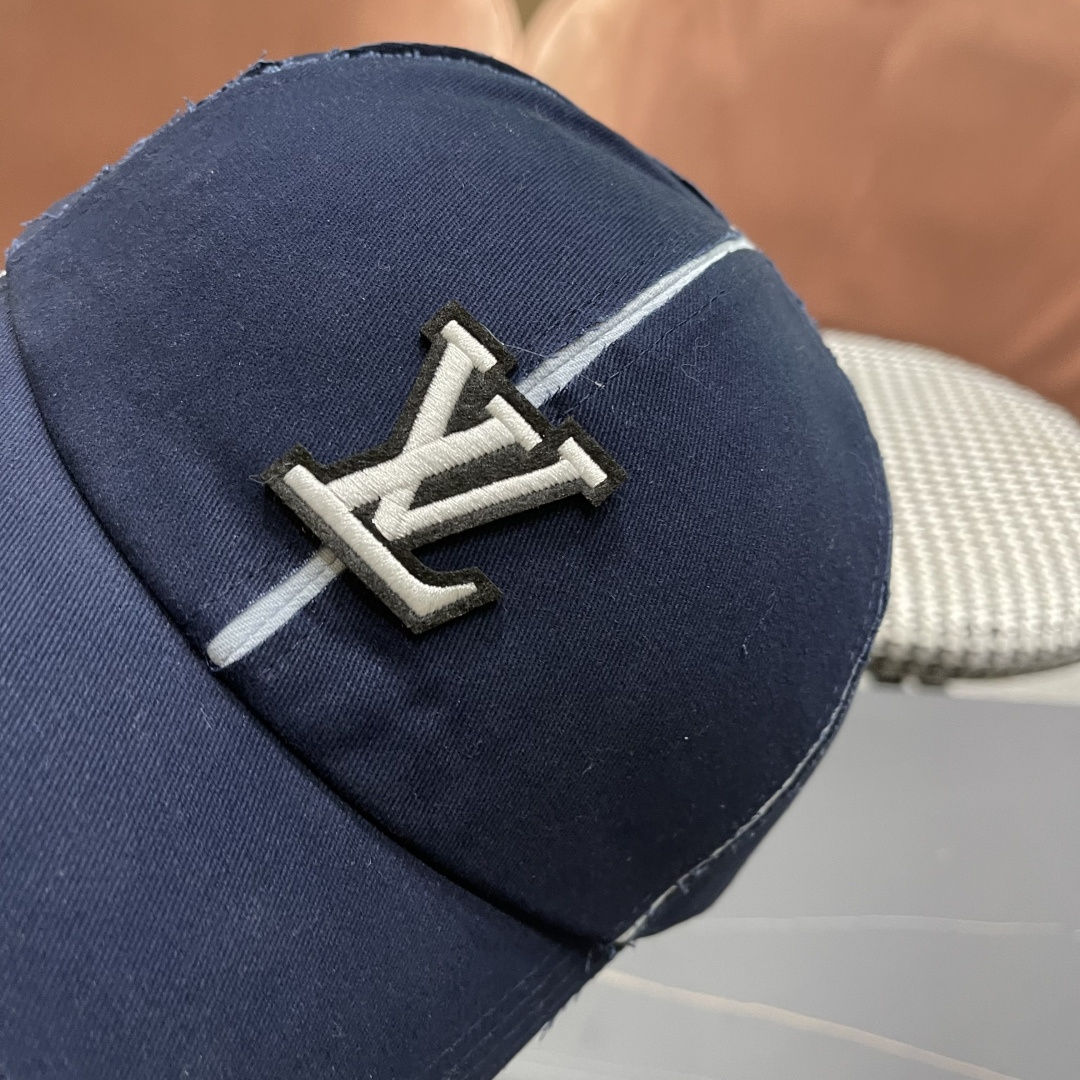  Lv路易威登 2025新款女款帽子女鸭舌帽韩版硬顶棒球帽男宽帽檐遮阳防晒显脸小