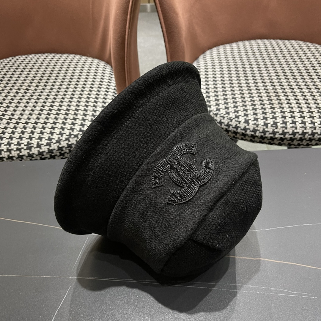   【CHANEL香奈儿】2025新款秋冬渔夫帽，大沿超好搭配，闭眼入的一款