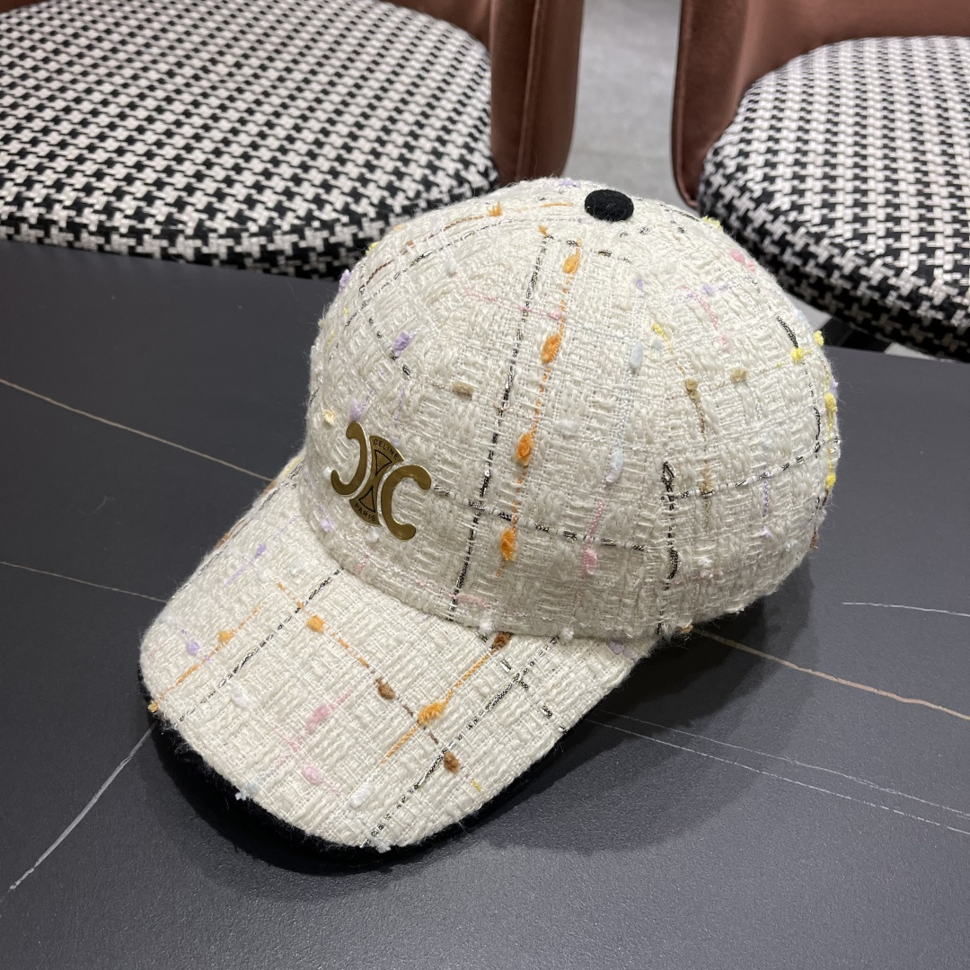  赛琳 早秋新款简约网格纹棒球帽女网眼透气遮阳帽时尚百搭鸭舌帽潮男