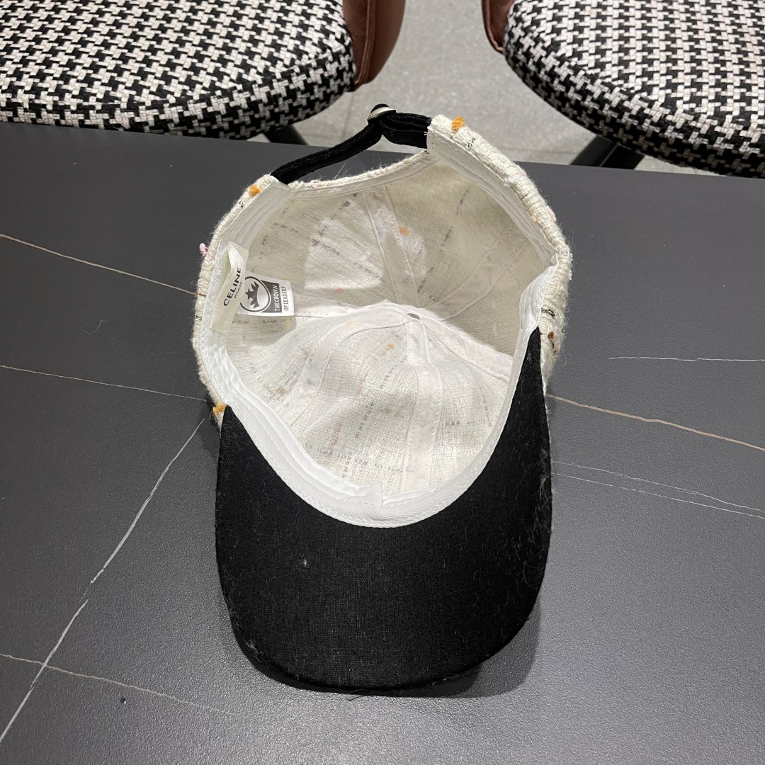  赛琳 早秋新款简约网格纹棒球帽女网眼透气遮阳帽时尚百搭鸭舌帽潮男