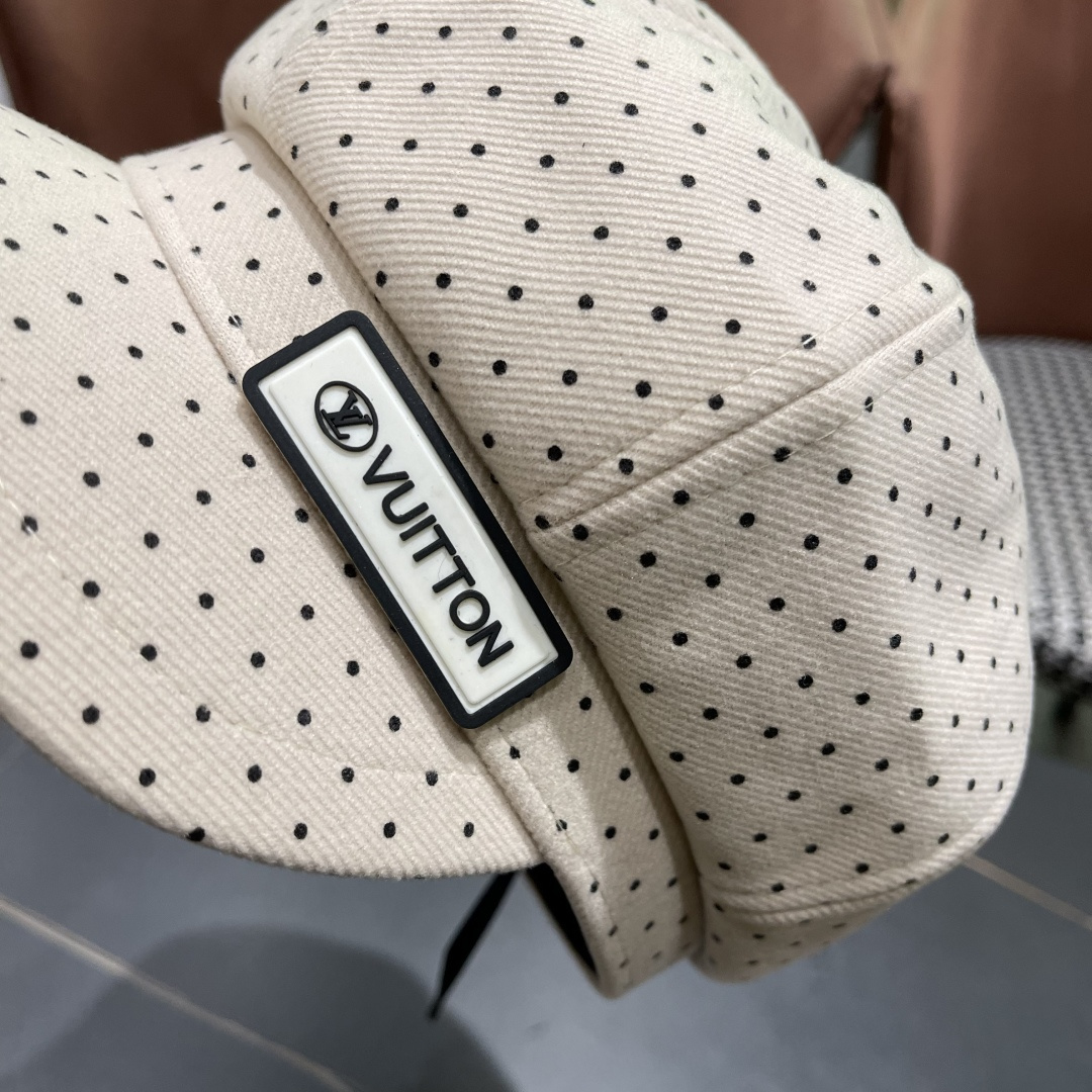  Lv路易威登 2025八角帽女休闲复古时尚百搭贝雷帽秋季文艺画家帽