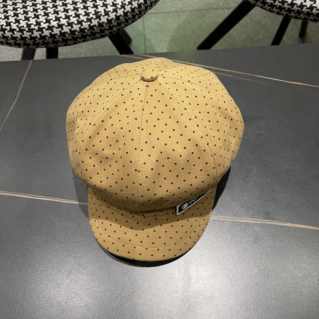  Lv路易威登 2025八角帽女休闲复古时尚百搭贝雷帽秋季文艺画家帽