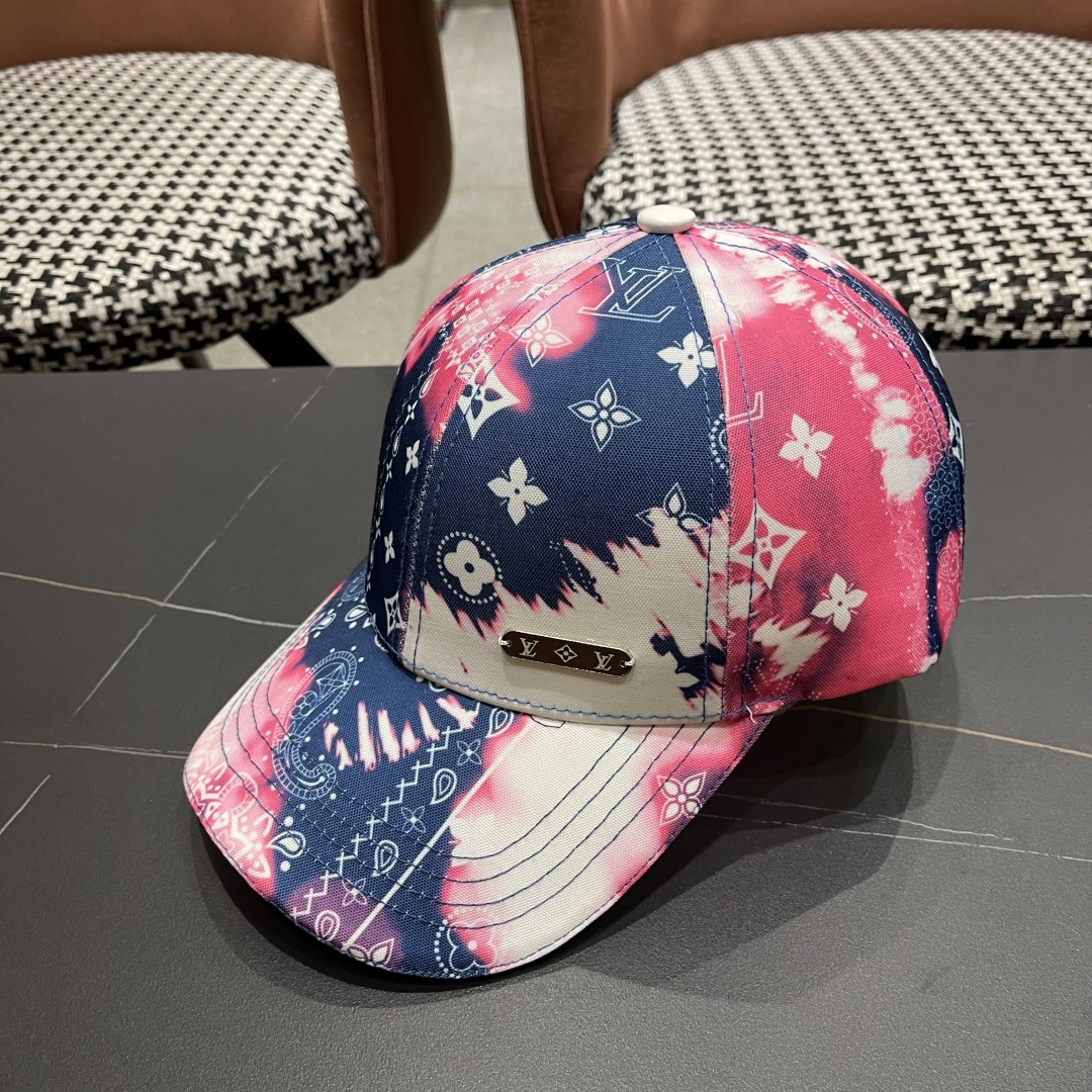  路易威登棒球帽LouisVuitton👒😍2025新款LV棒球帽，重工打造♥完美刺绣，高端大气，百搭款