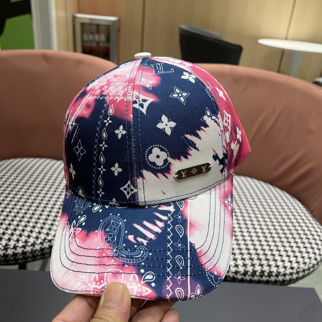  路易威登棒球帽LouisVuitton👒😍2025新款LV棒球帽，重工打造♥完美刺绣，高端大气，百搭款