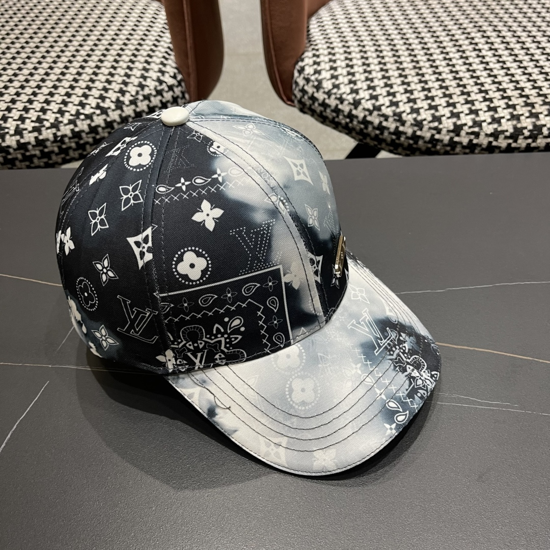  路易威登棒球帽LouisVuitton👒😍2025新款LV棒球帽，重工打造♥完美刺绣，高端大气，百搭款