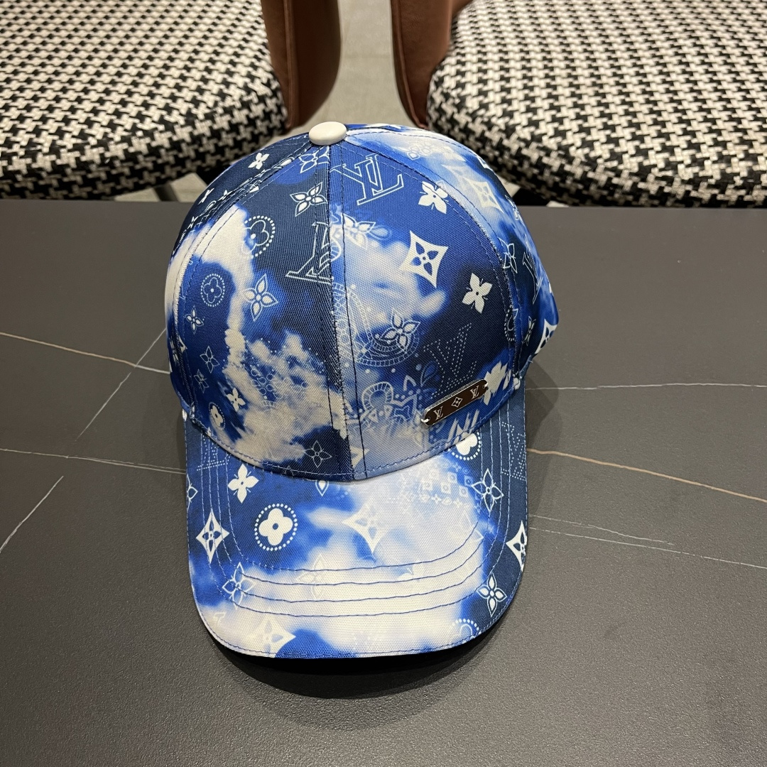 路易威登棒球帽LouisVuitton👒😍2025新款LV棒球帽，重工打造♥完美刺绣，高端大气，百搭款