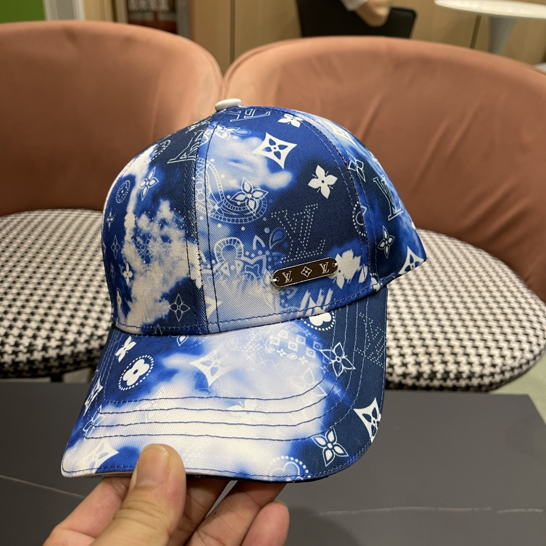 路易威登棒球帽LouisVuitton👒😍2025新款LV棒球帽，重工打造♥完美刺绣，高端大气，百搭款