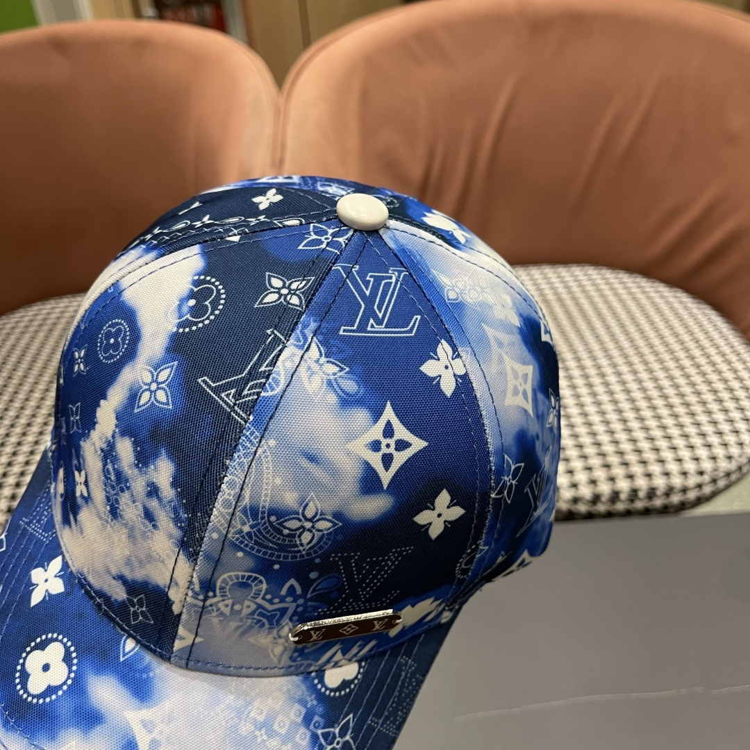  路易威登棒球帽LouisVuitton👒😍2025新款LV棒球帽，重工打造♥完美刺绣，高端大气，百搭款