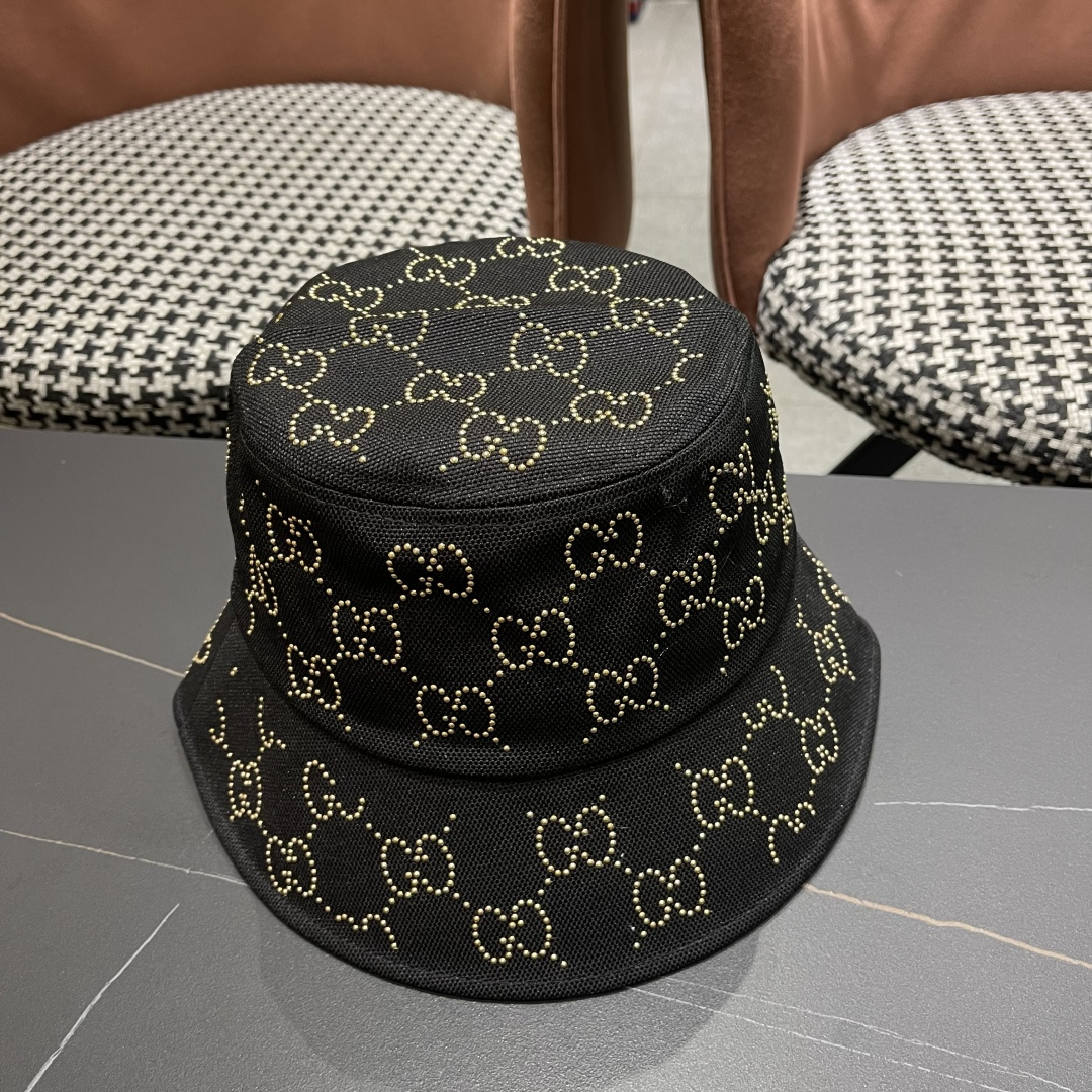 
GUCCI古奇渔夫帽👒2025官网新品Gucci🧢原单品质火爆来袭 工艺非常精美 高档大气上档次！低调