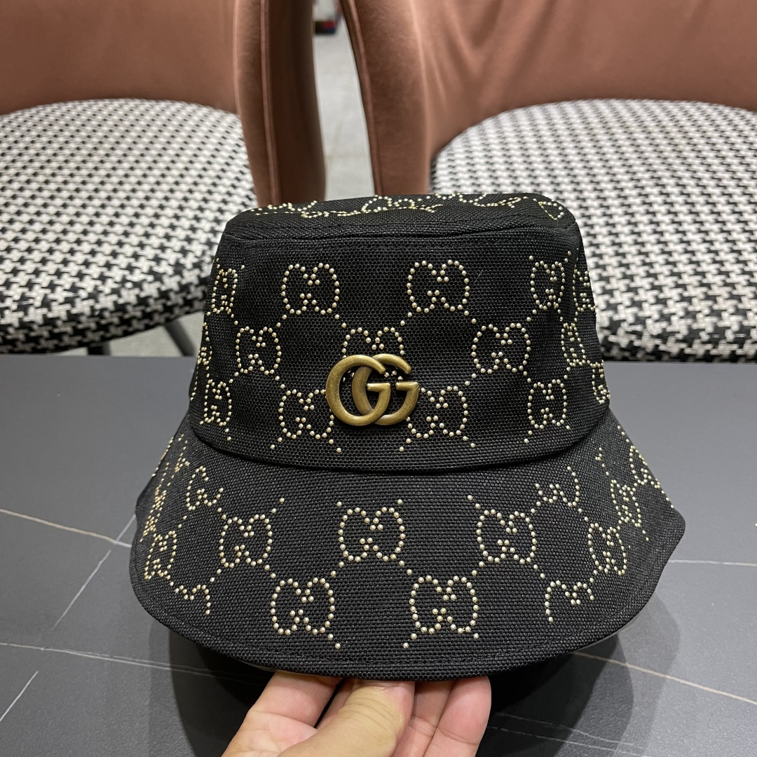 
GUCCI古奇渔夫帽👒2025官网新品Gucci🧢原单品质火爆来袭 工艺非常精美 高档大气上档次！低调