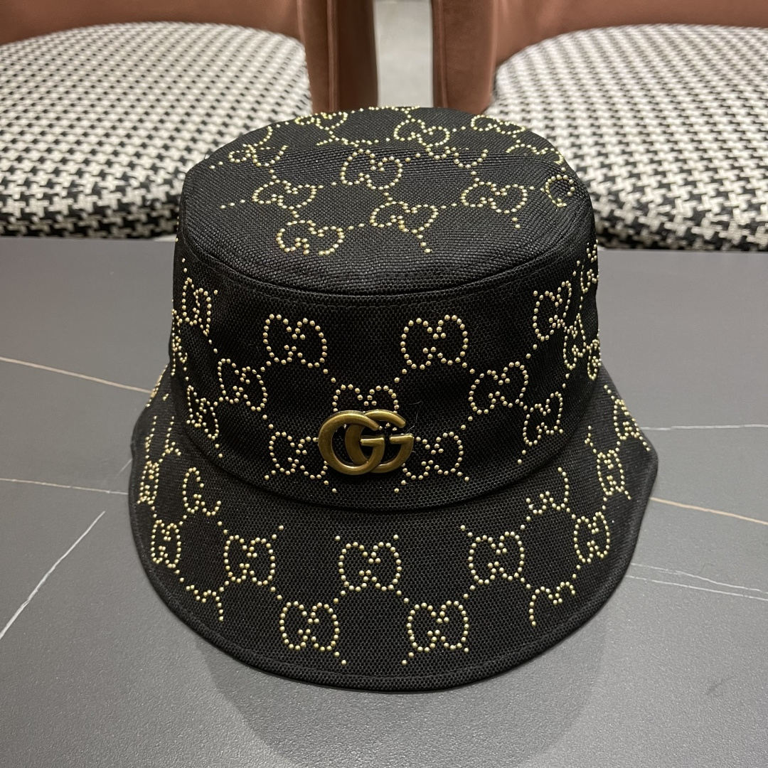 
GUCCI古奇渔夫帽👒2025官网新品Gucci🧢原单品质火爆来袭 工艺非常精美 高档大气上档次！低调