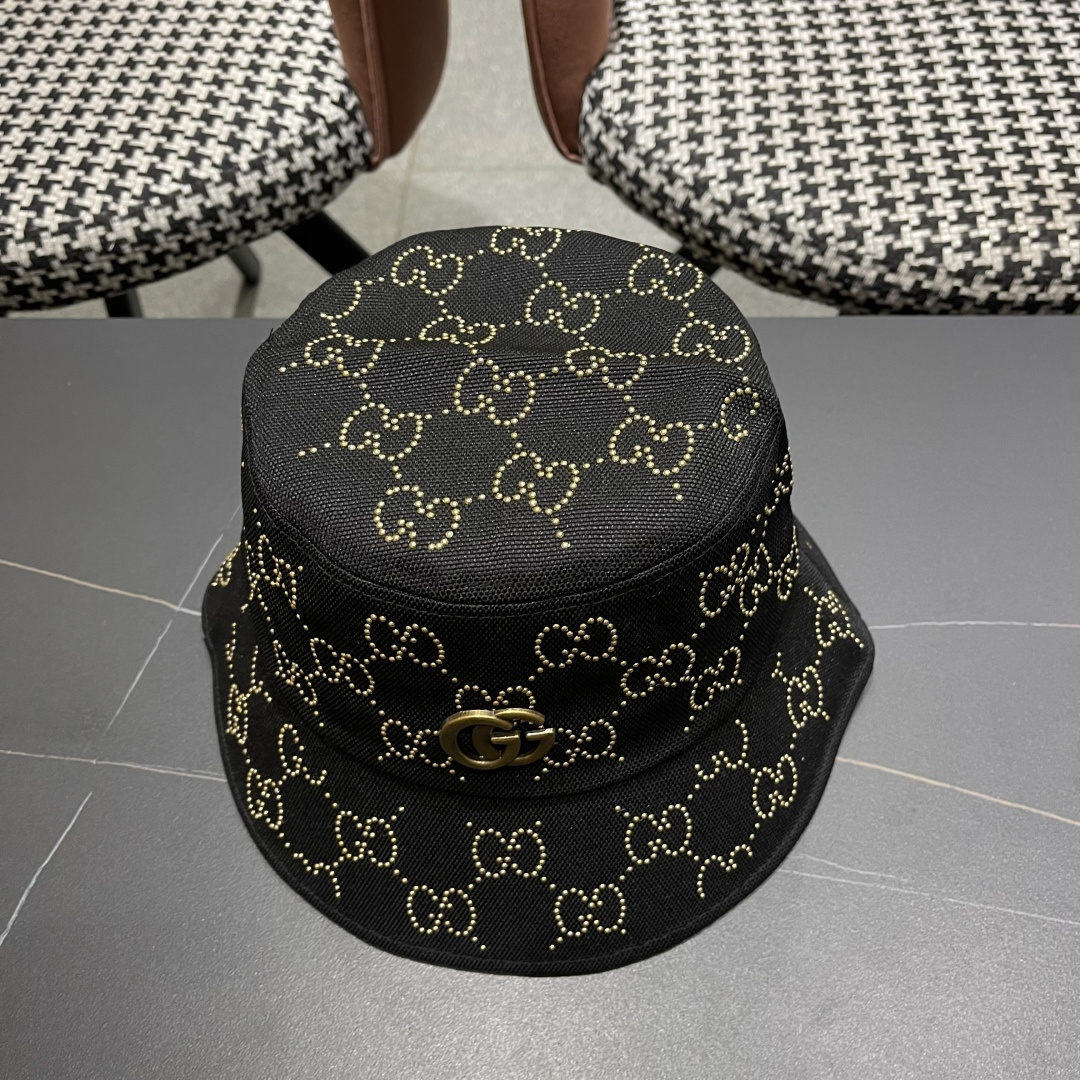 
GUCCI古奇渔夫帽👒2025官网新品Gucci🧢原单品质火爆来袭 工艺非常精美 高档大气上档次！低调