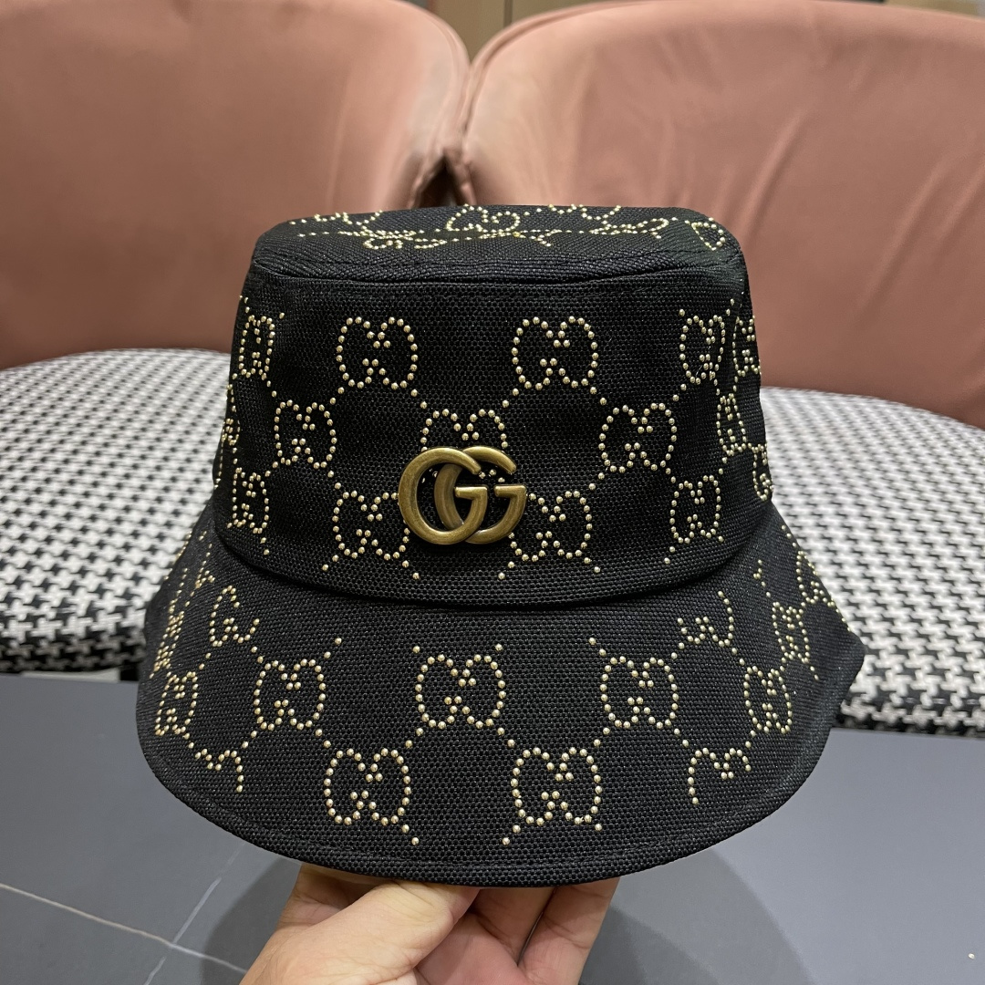 
GUCCI古奇渔夫帽👒2025官网新品Gucci🧢原单品质火爆来袭 工艺非常精美 高档大气上档次！低调