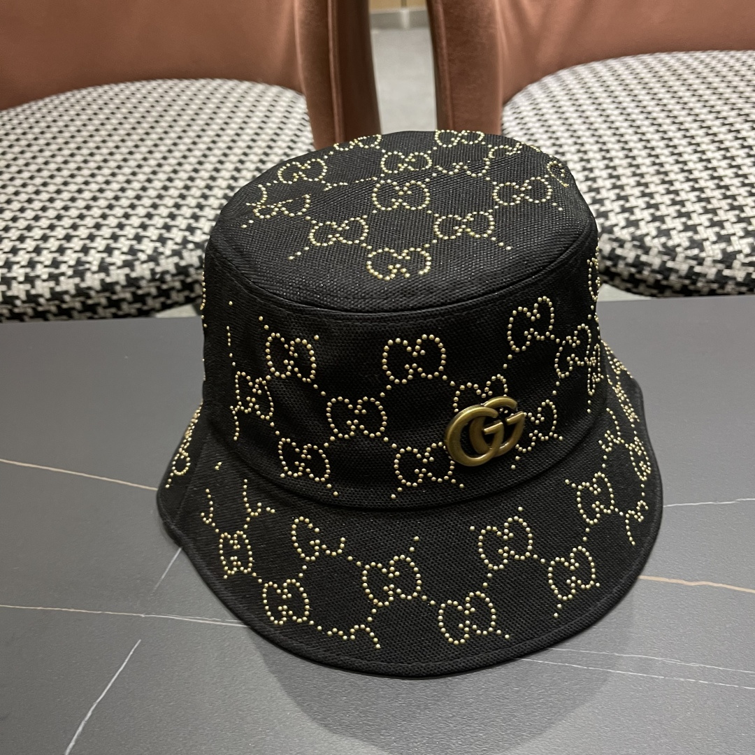 
GUCCI古奇渔夫帽👒2025官网新品Gucci🧢原单品质火爆来袭 工艺非常精美 高档大气上档次！低调