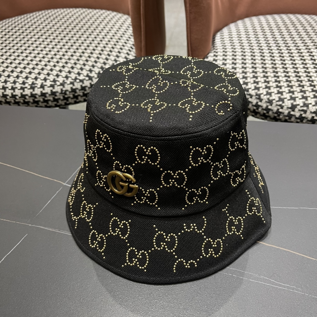 
GUCCI古奇渔夫帽👒2025官网新品Gucci🧢原单品质火爆来袭 工艺非常精美 高档大气上档次！低调