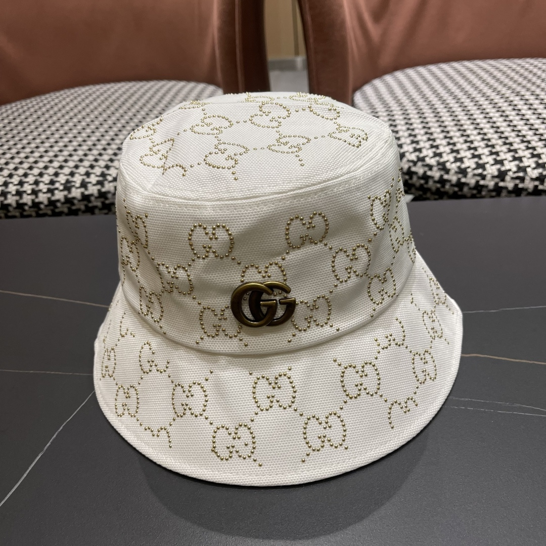 
GUCCI古奇渔夫帽👒2025官网新品Gucci🧢原单品质火爆来袭 工艺非常精美 高档大气上档次！低调