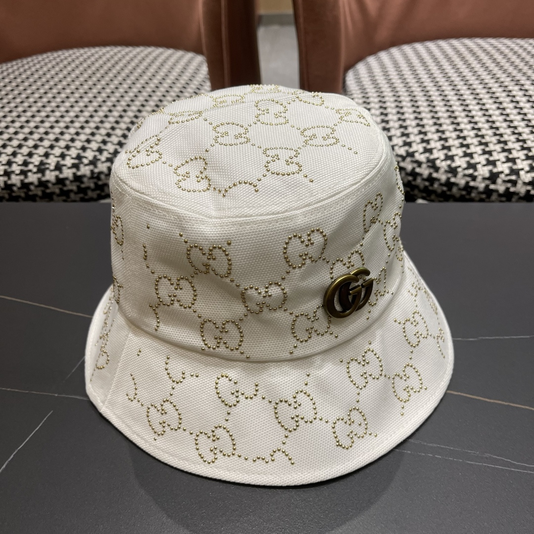 
GUCCI古奇渔夫帽👒2025官网新品Gucci🧢原单品质火爆来袭 工艺非常精美 高档大气上档次！低调