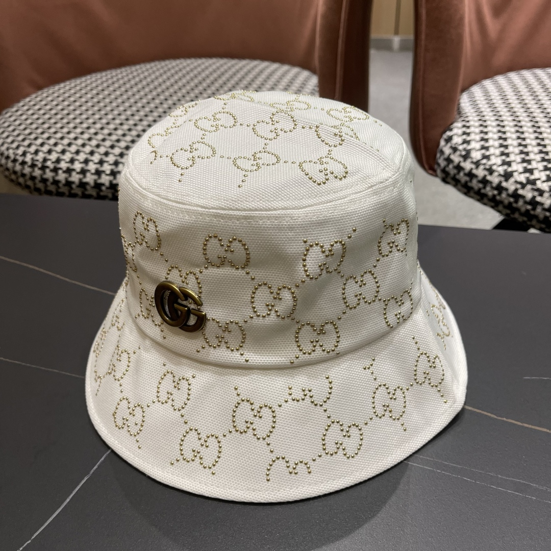 
GUCCI古奇渔夫帽👒2025官网新品Gucci🧢原单品质火爆来袭 工艺非常精美 高档大气上档次！低调